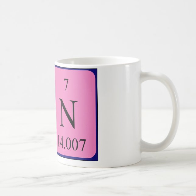 Ben periodic table name mug (Right)
