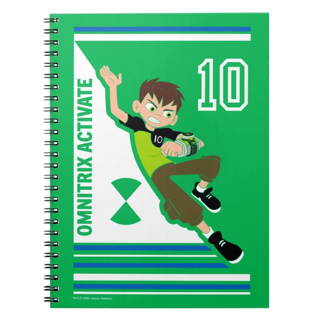 Ben Tennyson Athletic Graphic Notebook (Front)