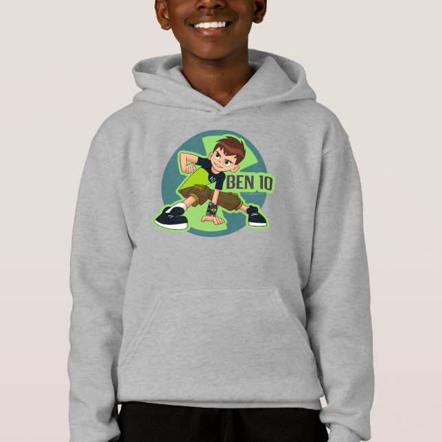 Ben Tennyson Omnitrix Graphic Hoodie (Front)