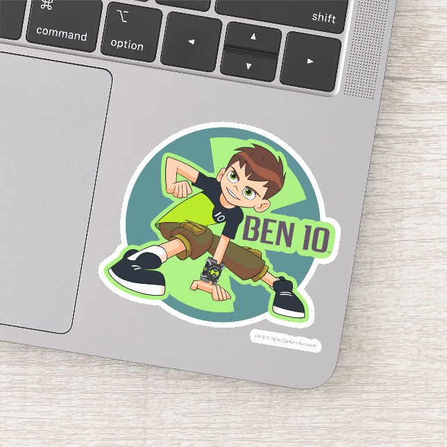 Ben Tennyson Omnitrix Graphic Sticker (Detail)
