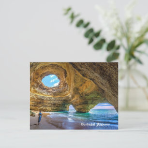 Benagil Algarve Portugal Postcard
