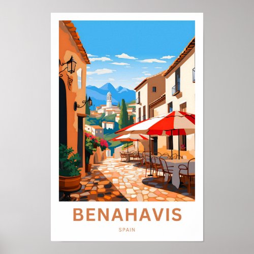 Benahavis Spain Travel Print