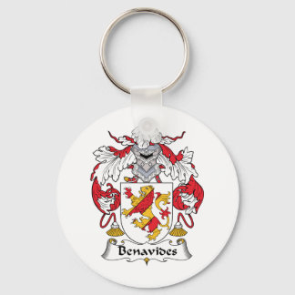 Benavides Family Crest Keychain