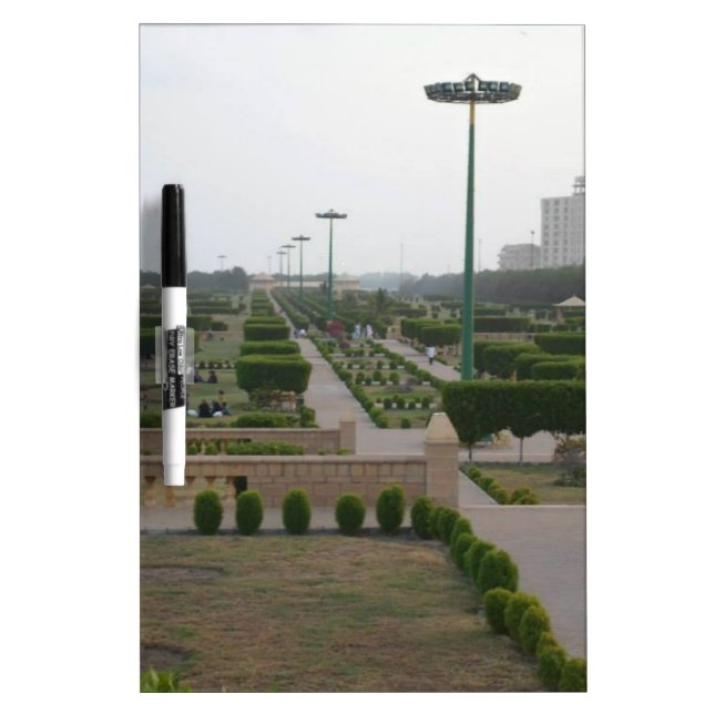 Benazir Park Scenic Landscape Print Dry Erase Board (Front)