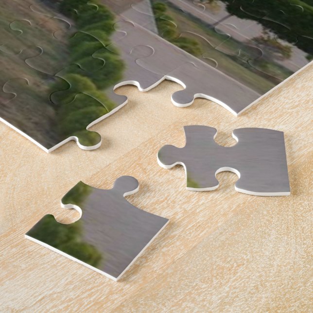 Benazir Park Scenic Landscape Print Jigsaw Puzzle (Side)