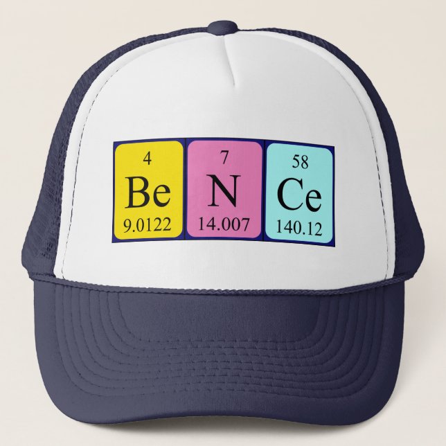 Bence periodic table name hat (Front)