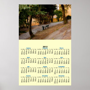 Bench 2012 calendar poster