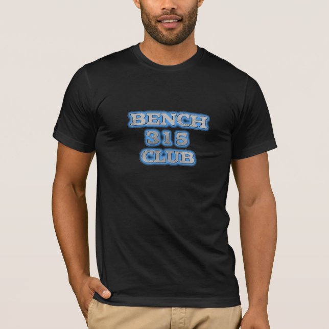 BENCH 315 CLUB BABY BLUE T-Shirt (Front)
