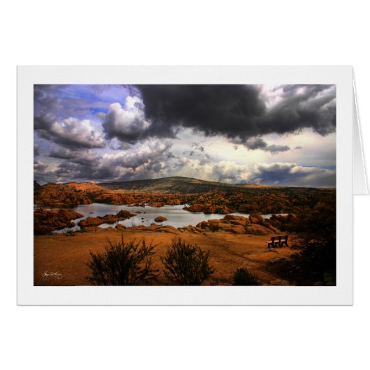 Bench Panorama - Watson Lake Cards (Front Horizontal)