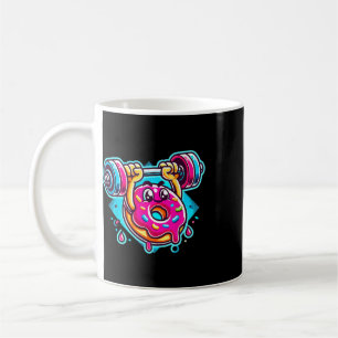 Bench Press Donut Weightlifting Bodybuilding Fitne Coffee Mug