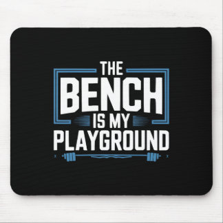 Bench Press Exercise Bodybuilding Fitness Workout  Mouse Pad