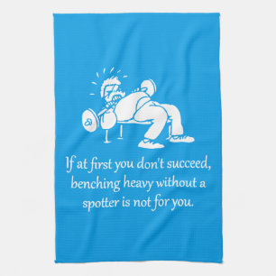 Bench Press Is Not For You, Funny Gym Motivational Towel
