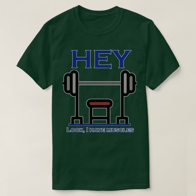Bench press this T-Shirt (Design Front)