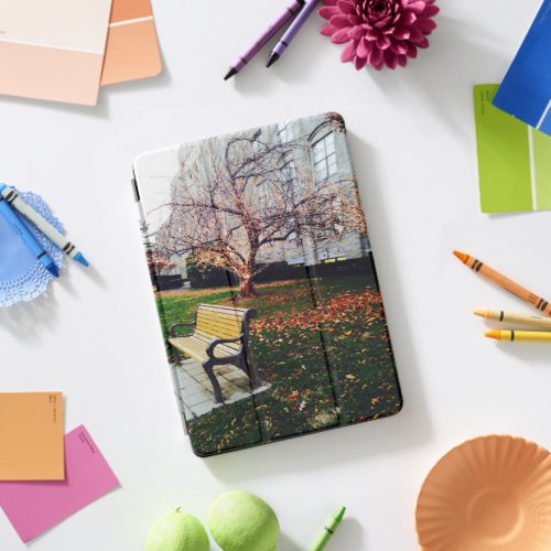 bench tree iPad pro cover