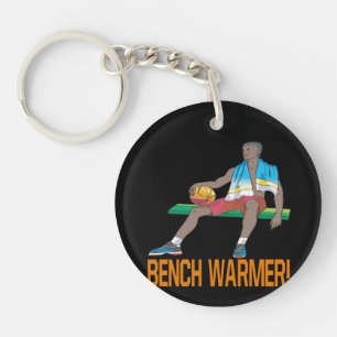 Bench Warmer Keychain