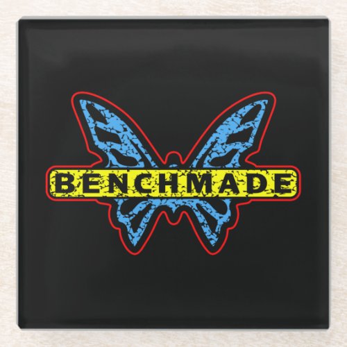 Benchmade Knife Butterfly Classic Wolverine Theme  Glass Coaster