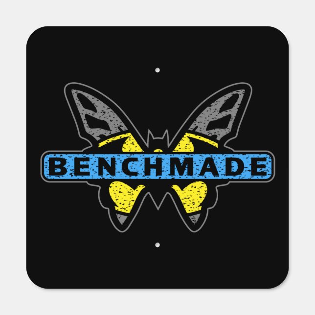 Benchmade Knives Crime Fighter Butterfly  Metal Sign (Front)