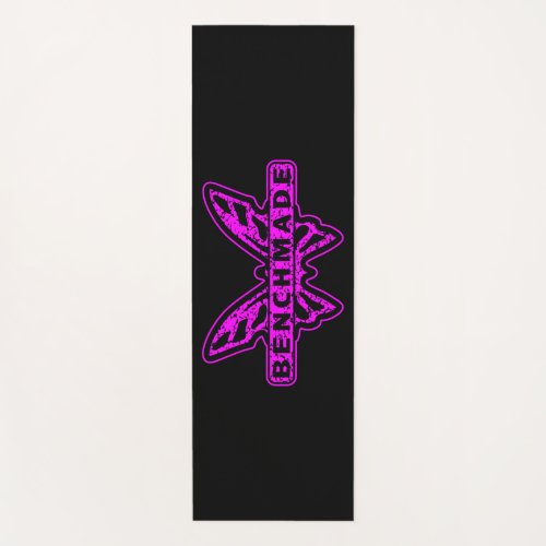Benchmade Knives Neon Pink Butterfly  Hand Towel Yoga Mat