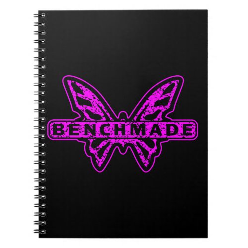 Benchmade Knives Neon Pink Butterfly  Notebook