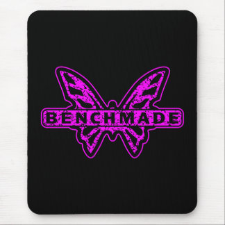 Benchmade Knives Neon Pink Butterfly  Notebook Cli Mouse Pad