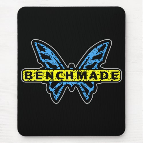 Benchmade Knives Retro Batman Butterfly  T_Shirt T Mouse Pad