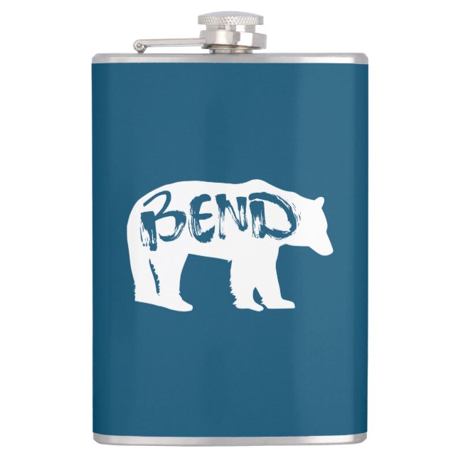 Bend Bear Flask (Front)