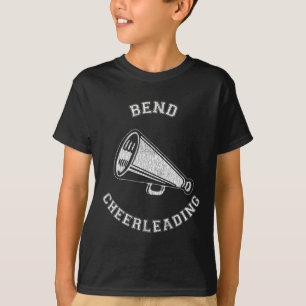 Bend Cheer Distressed Retro 90's Cheerleader T-Shirt