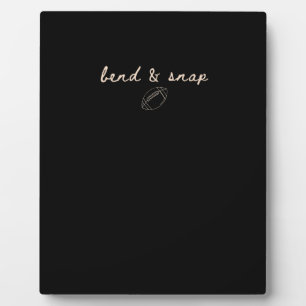 Bend Football Tis The Season Game Day Thanksgiving Plaque