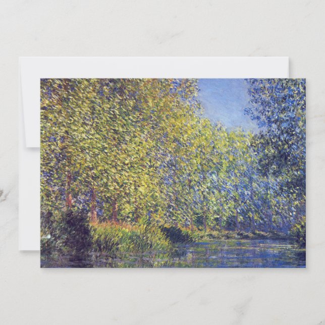 Bend in Epte River near Giverny by Claude Monet (Front)