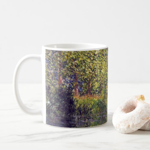 Bend in Epte River near Giverny by Claude Monet Coffee Mug