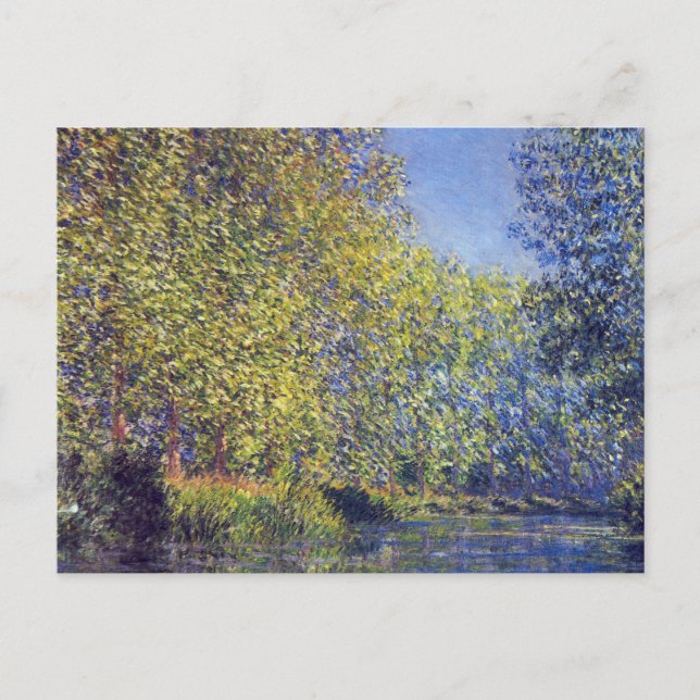 Bend in Epte River near Giverny by Claude Monet Postcard (Front)