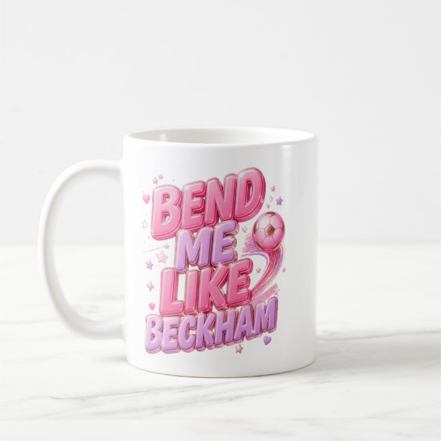 Bend Me link Beckham Mug  (Left)