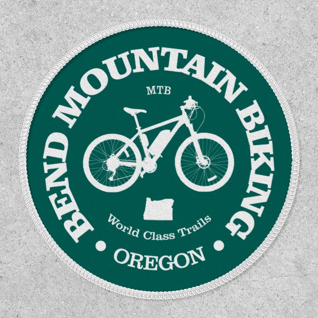 Bend Mountain Biking (MTB)  Patch (Front)