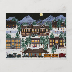 Bend @ Night Postcard