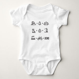 Bend Oregon Activities Equation Baby Bodysuit