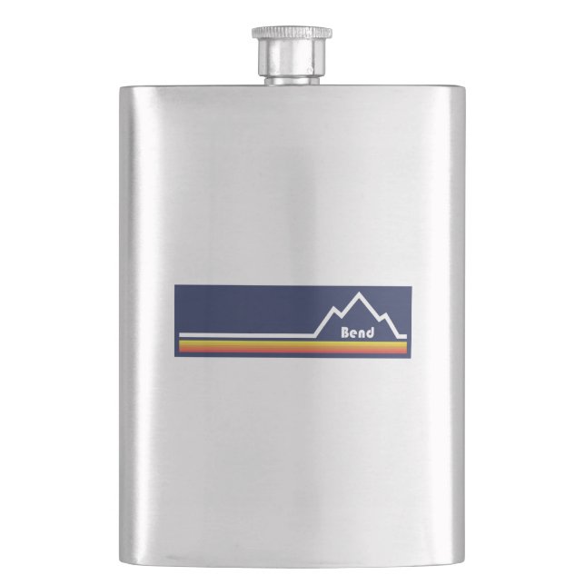Bend, Oregon Flask (Front)