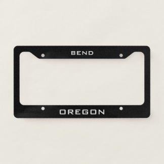 Bend Oregon License Plate Frame
