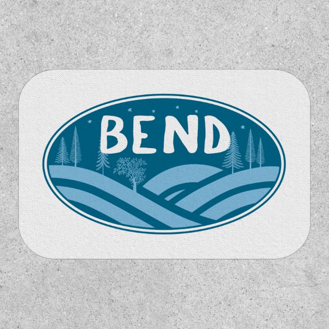 Bend Oregon Outdoors Patch (Front)