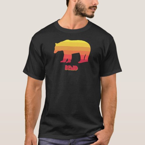 Bend Oregon Rainbow Bear T_Shirt