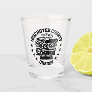 Bend,Oregon Shot Glass