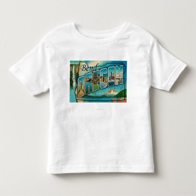 Bend, OregonLarge Letter ScenesBend, OR Toddler T-shirt (Front)