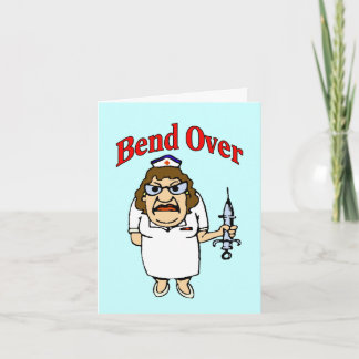 Bend Over, Get Well Card