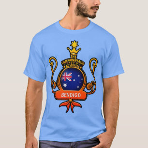 Bendigo lovers Flag of Australia T-Shirt