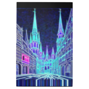 Bending Acropolis Metal Print