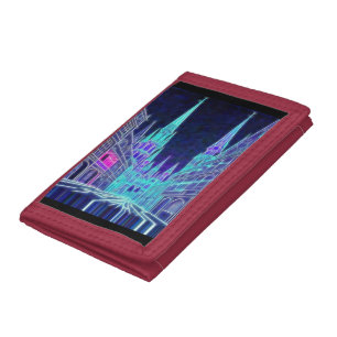 Bending Acropolis Tri-fold Wallet