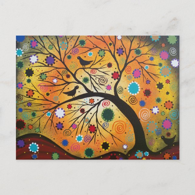 Bending Branches BY LORI EVERETT Post Card (Front)