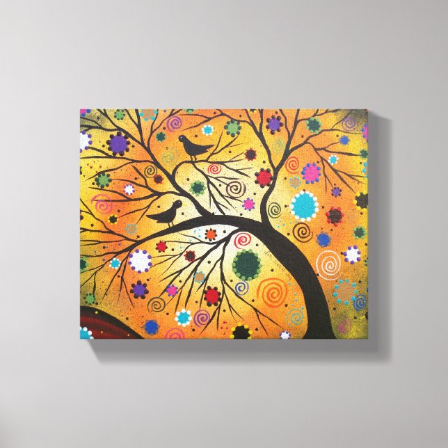 Bending Branches BY LORI EVERETT Wrapped Canvas Print (Front)