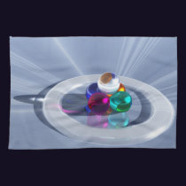 Bending Light Kitchen Towel