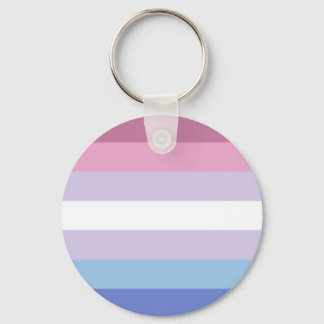 bending pride flag keychain