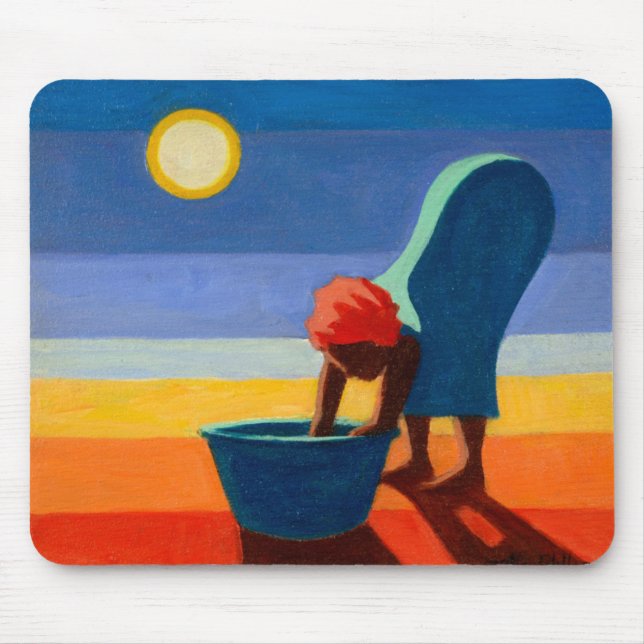 Bending Woman 2005 Mouse Pad (Front)